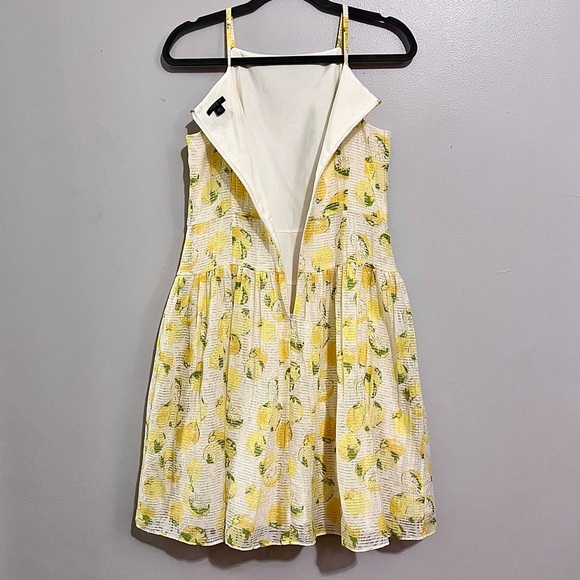 Ann Taylor Petite Citrus Lemon Drop Sundress SOLD OUT ONLINE - Picture 15 of 16